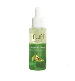 Fluff - Booster Serum Dwufazowe Do Twarzy Aloes i Avocado 40ml