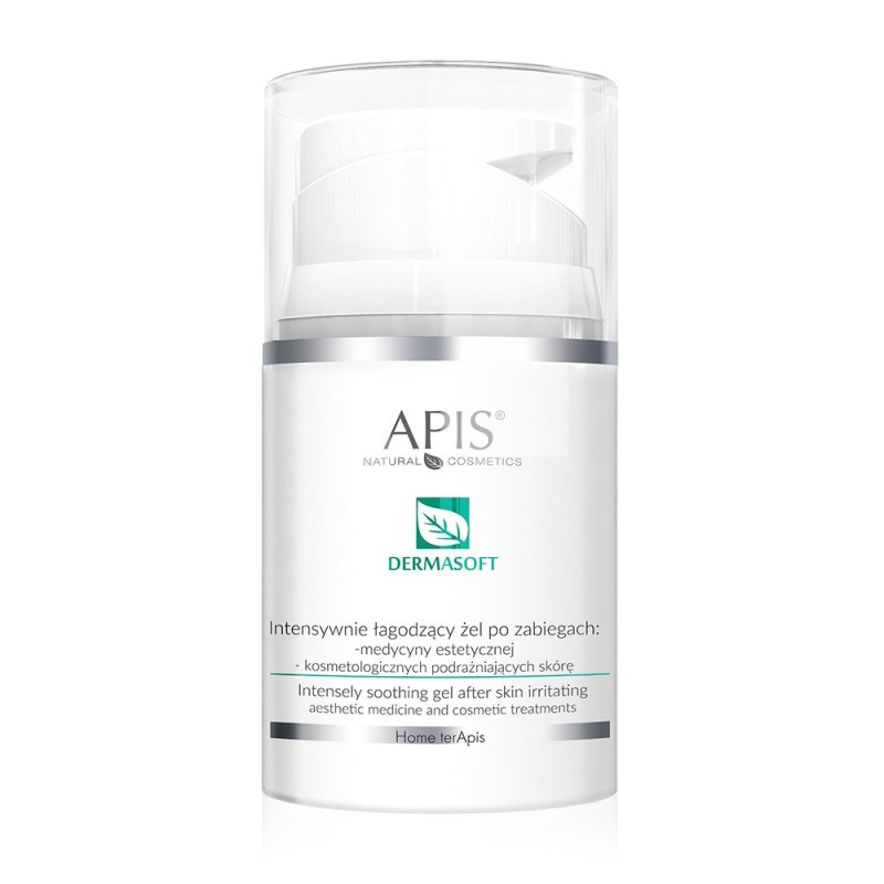 APIS Dermasoft Intensywnie Łagodzący Żel Po Zabiegach Medycyny Estetycznej I Kosmetologicznych, 50ml