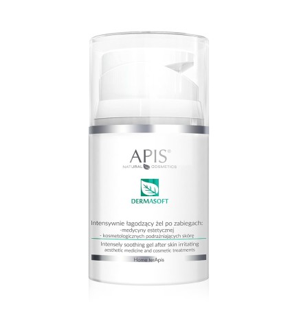 APIS Dermasoft Intensywnie Łagodzący Żel Po Zabiegach Medycyny Estetycznej I Kosmetologicznych, 50ml