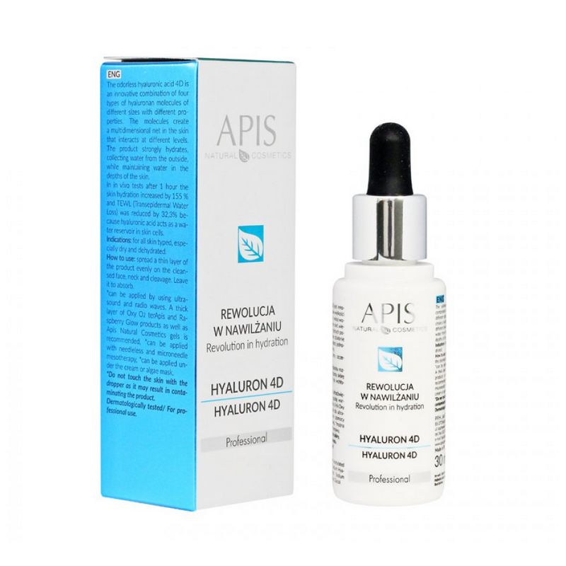 APIS Bezzapachowy kwas hialuronowy 4D, 30ml