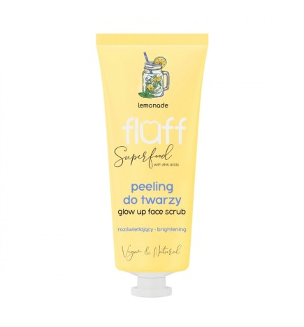 Fluff - Rozświetlający Peeling Do Twarzy Lemoniada 75ml