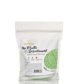 Premium Textile - Wosk Bezpaskowy do Depilacji w Perełkach Lime 500gr