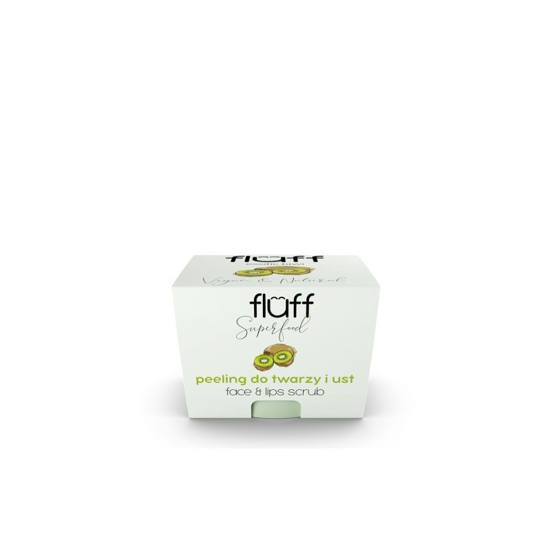 Fluff - Peeling Do Twarzy i Ust Kiwi 80g