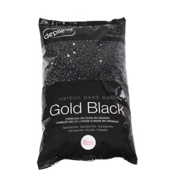 Depileve - Wosk Bezpaskowy Gold Black 1kg