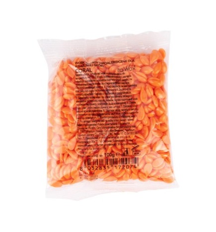 Wosk Bezpaskowy Italwax Twardy Coral 100g