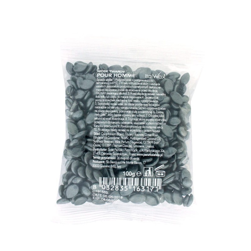 Wosk Bezpaskowy Twardy Pour Homme Niskotemperaturowy 100g