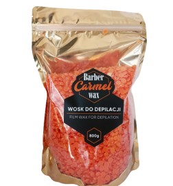 Carmel Barber Wax Wosk Do Depilacji 800g