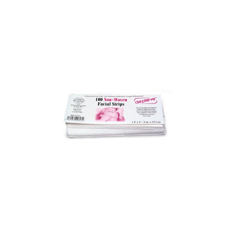 Depileve - Paski do Twarzy Facial Strips 100szt