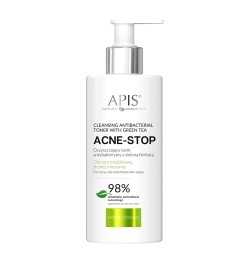 APIS Home Tonik Acne - Stop Oczyszczający Z Zieloną Herbatą 300ml