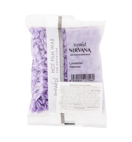 Wosk Bezpaskowy Italwax Twardy Lavender 100g