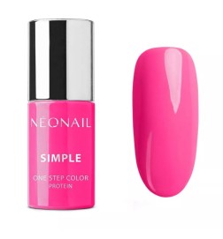 Lakier Hybrydowy NeoNail 3w1 Simple One Step Color Protein Flowered 7,2ml