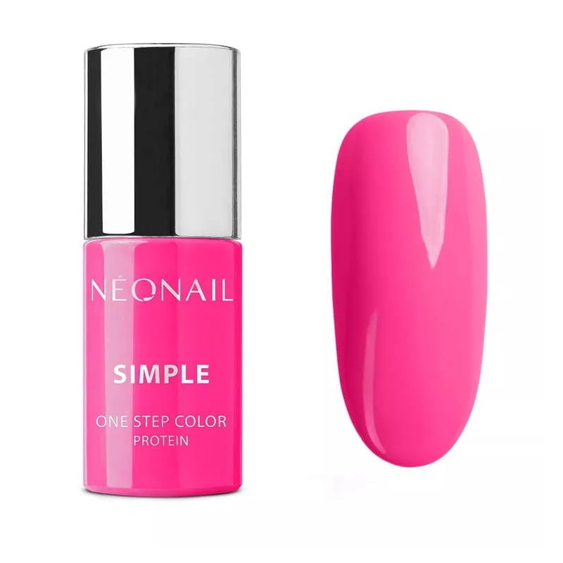 Lakier Hybrydowy NeoNail 3w1 Simple One Step Color Protein Flowered 7,2ml