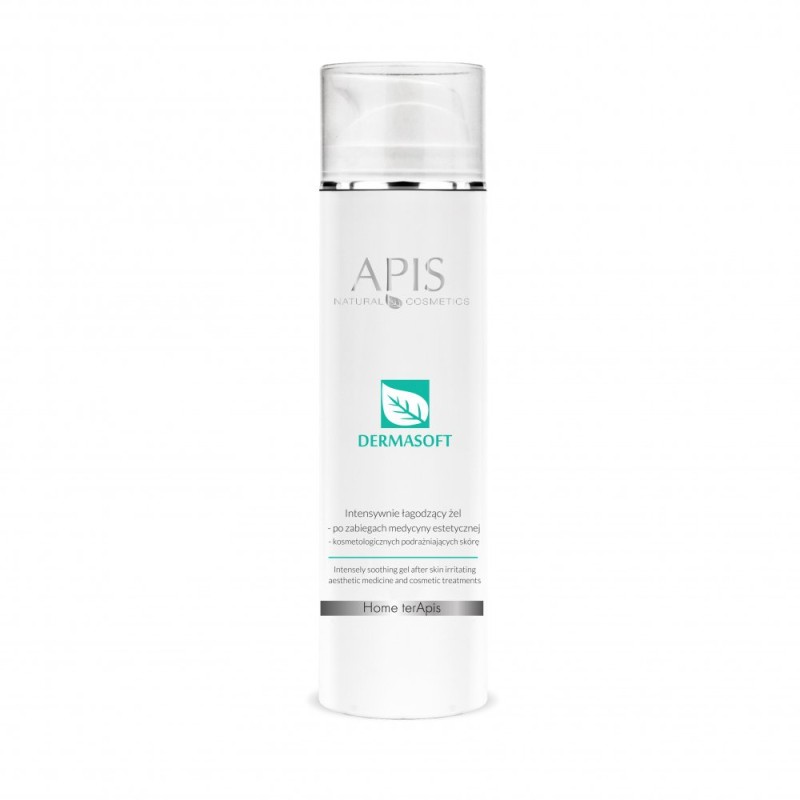 APIS Dermasoft Intensywnie Łagodzący Żel po Zabiegach Podrażniających Skórę, 200ml