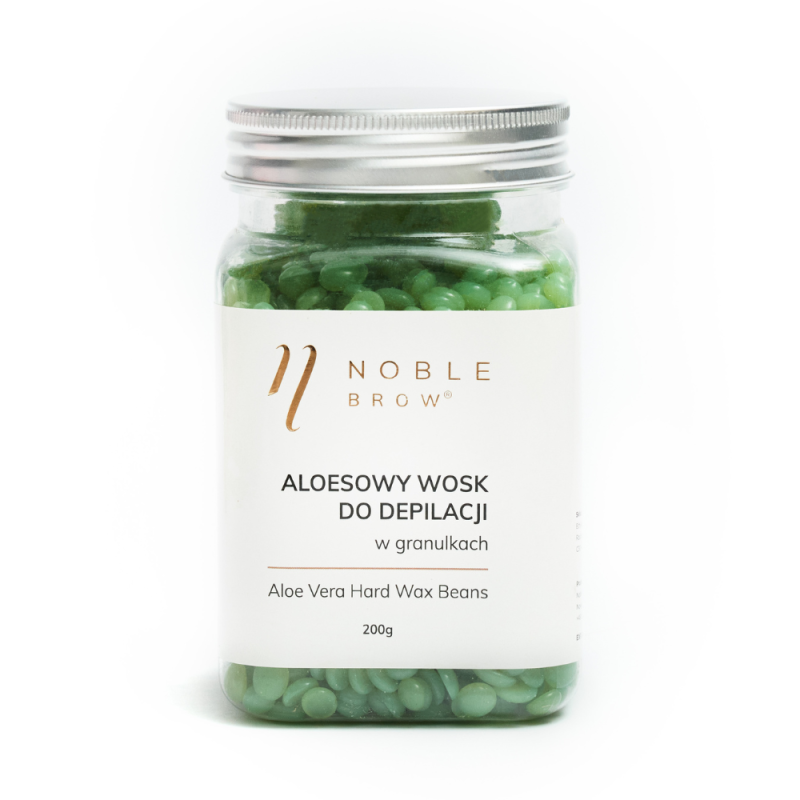 Noble Lashes - Wosk Twardy Aloesowy 200g