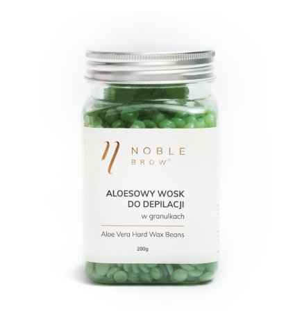 Noble Lashes - Wosk Twardy Aloesowy 200g