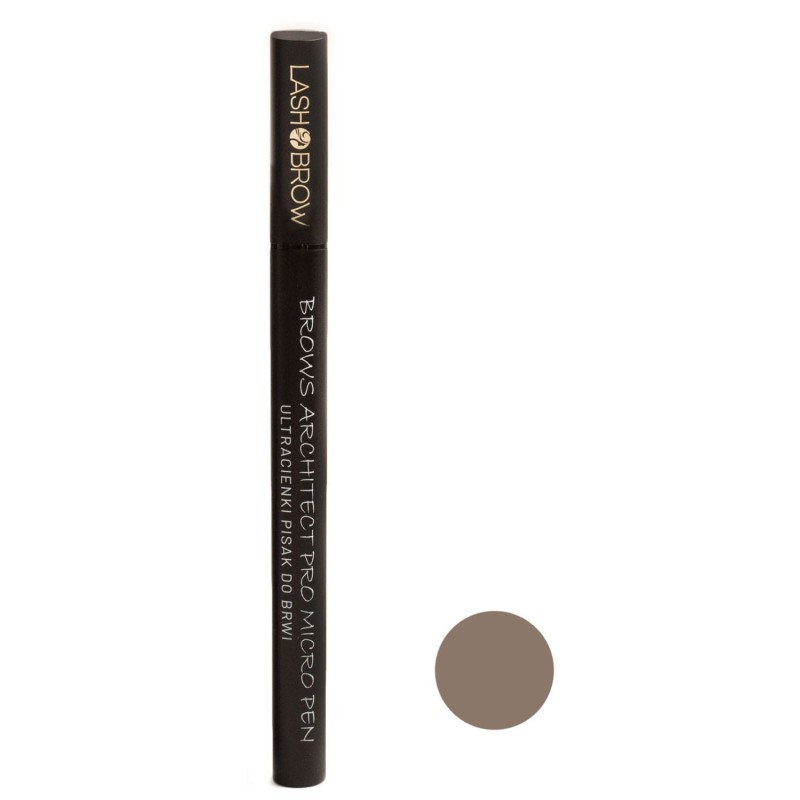 Lash Brow Ultracienki pisak do brwi/1 Neutralny Brąz (Neutral Brown)