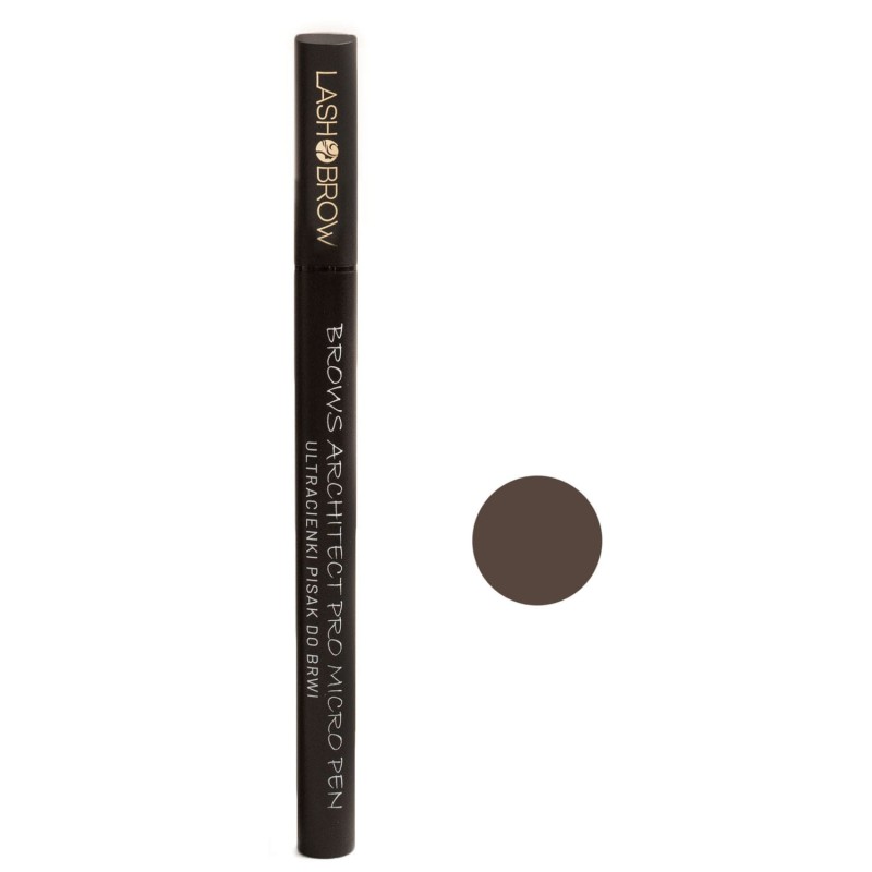 Lash Brow Ultracienki pisak do brwi/2 Średni Brąz (Medium Brown)