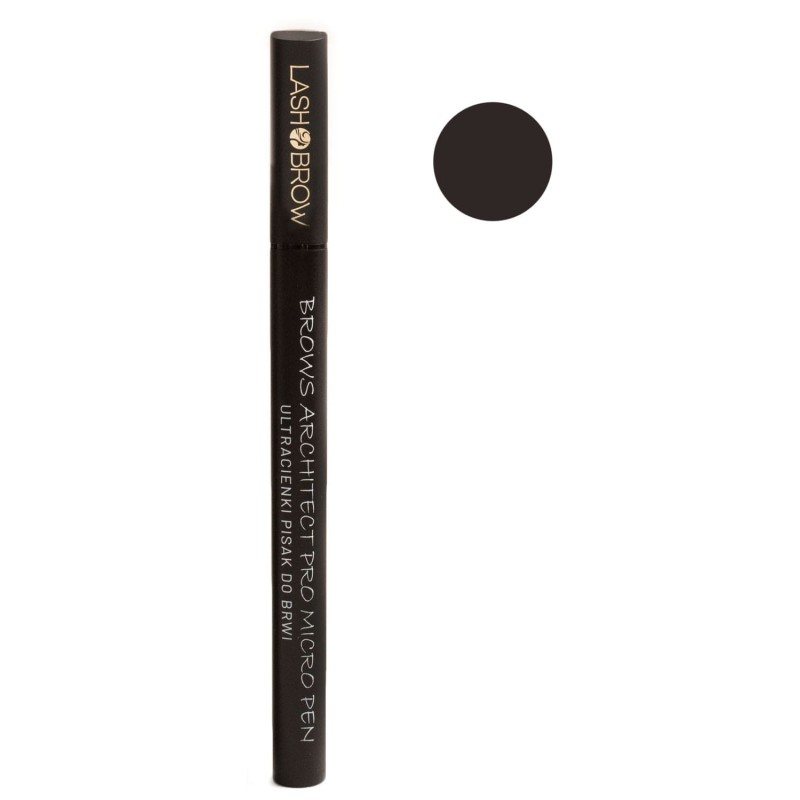 Lash Brow Ultracienki pisak do brwi/4 Czarny (Black)