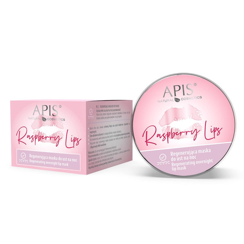 Apis RASPBERRY LIPS Regenerująca maska do ust na noc / 10 ml