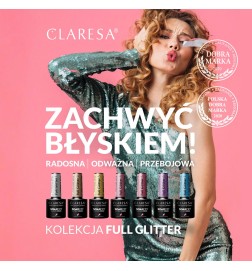 Lakier Hybrydowy Claresa Full Glitter 1 5ml