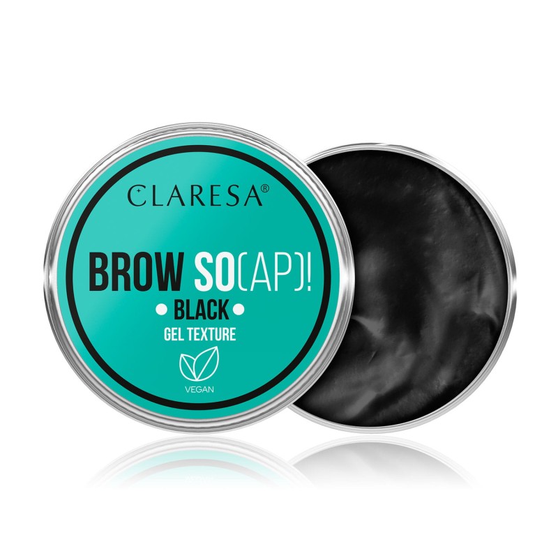 Claresa - Mydło do brwi BROW SO(AP)! BLACK 30ml