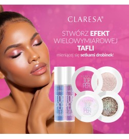 Claresa Cień Do Powiek Topper Eyeshadow 01 Sea Shell