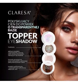 Claresa Cień Do Powiek Topper Eyeshadow 01 Sea Shell