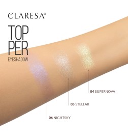 Claresa Cień Do Powiek Topper Eyeshadow 04 Supernova