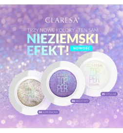 Claresa Cień Do Powiek Topper Eyeshadow 04 Supernova