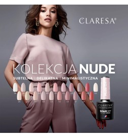 Lakier Hybrydowy Claresa Nude 105 5ml