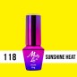 Lakier Hybrydowy MollyLac Welcome to Ibiza Sunshine Heat Nr.118 10ml