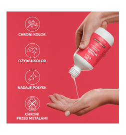 Wella Invigo Color Brilliance Szampon Chroniący Kolor Do Włosów Grubych, 300 Ml