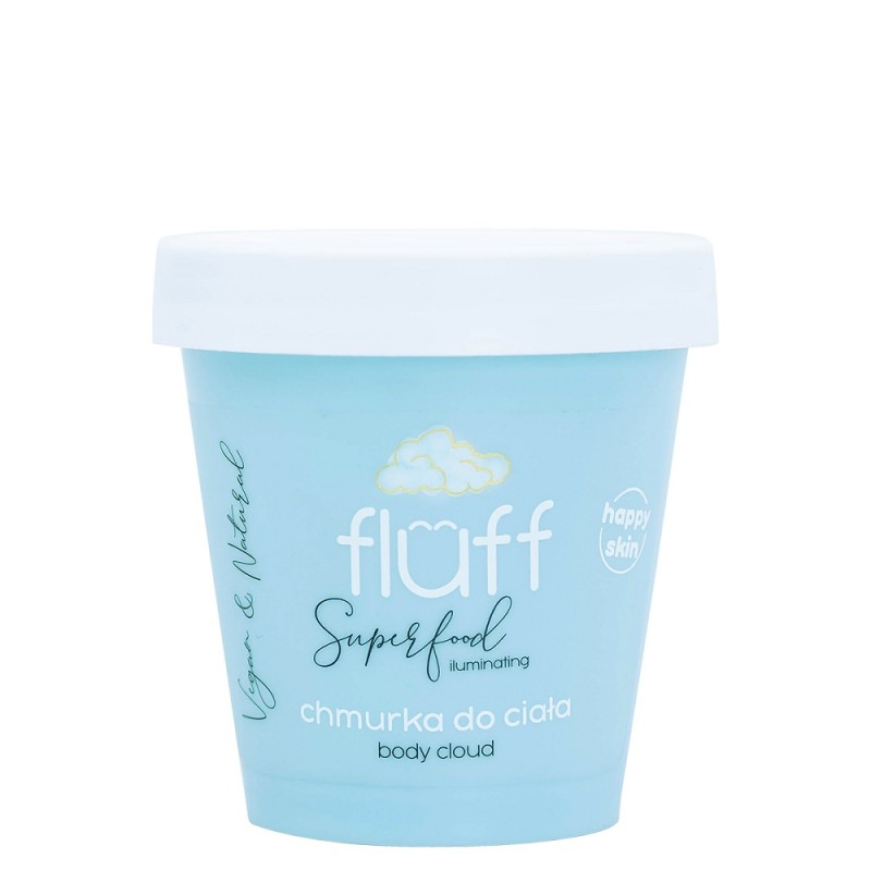 Fluff - Happy Cloud Rozświetlająca Chmurka do Ciała 150g