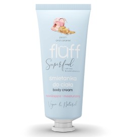 Fluff - Śmietanka do Ciała Brzoskwinia i Karmel 150ml