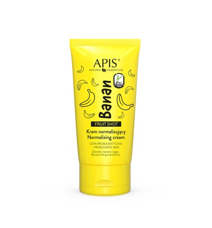 APIS Fruit Shot Banan Krem Normalizujący 50ml