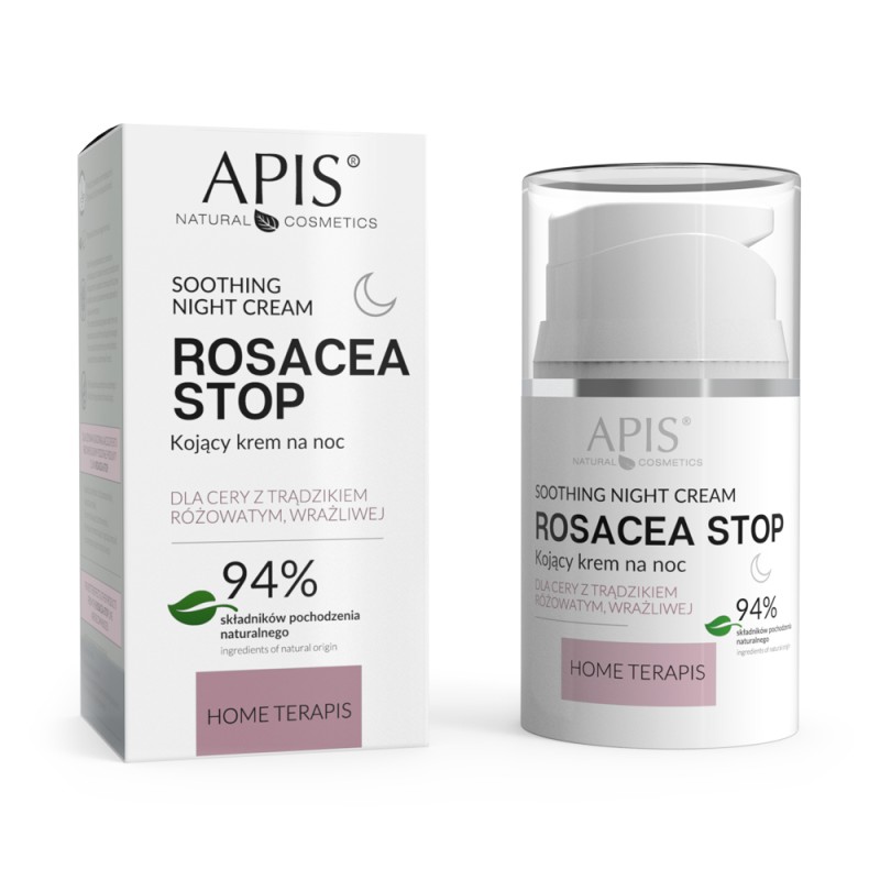 APIS Rosacea Stop -Kojący Krem na Noc 50ml