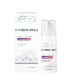 Bielenda SupremeLab Re-Advanced - Aktywny Krem na Noc z Retinalem 50ml