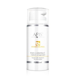 APIS Vitamin Balance Krem Z Wit. CI Białymi Winogronami 100ml