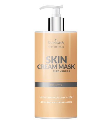 Farmona Skin Cream Mask Pure Vanilla - Kremo-Maska do Ciała i Stóp 500g