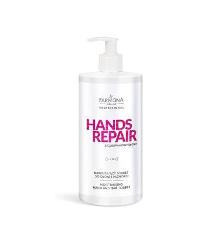 Farmona Hands Repair Brzoskwiniowe Dłonie Sorbet Do Dłoni 500 Ml