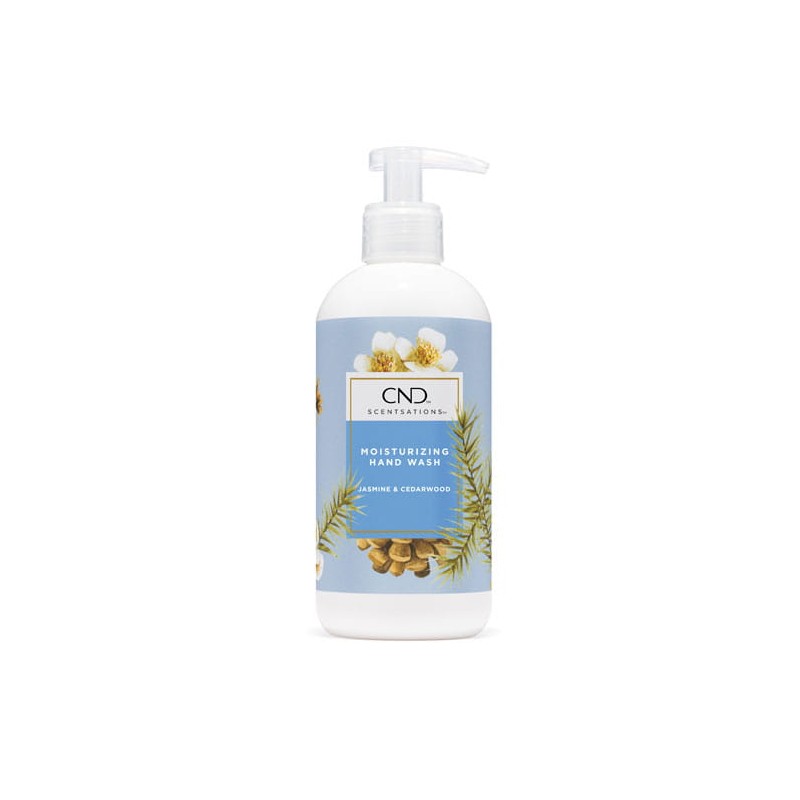 CND Scentsations - Kremowe Mydło do Rąk w Płynie Drzewo Cedrowe i Róża 380ml