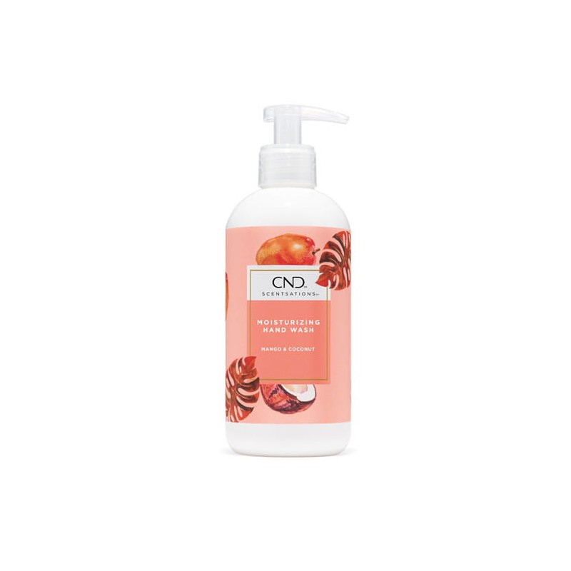 CND Scentsations - Kremowe Mydło do Rąk w Płynie Mango i Kokos 380ml