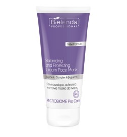 Bielenda Microbiome Pro Care Równoważąco - Ochronna Kremowa Maska Do Twarzy 175ml