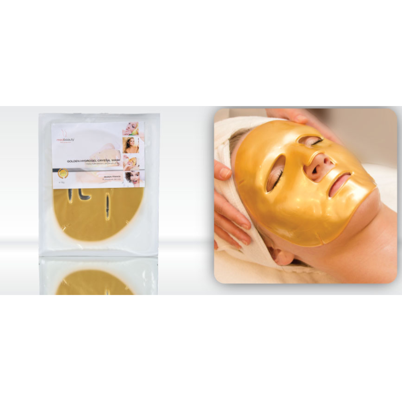 Hydrogel Golden Crystal Mask