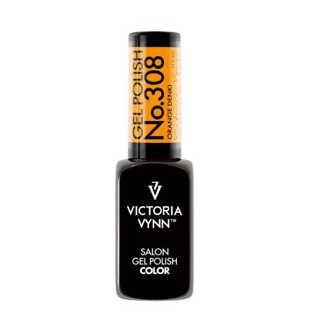 Lakier Hybrydowy Victoria Vynn Gel Polish No.308 Orange Denki 8ml