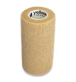 yellowBAND Bandaż Kohezyjny 10cm x 4,5m Cielisty