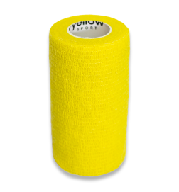 yellowBAND Bandaż Kohezyjny 10cm x 4,5m Żółty