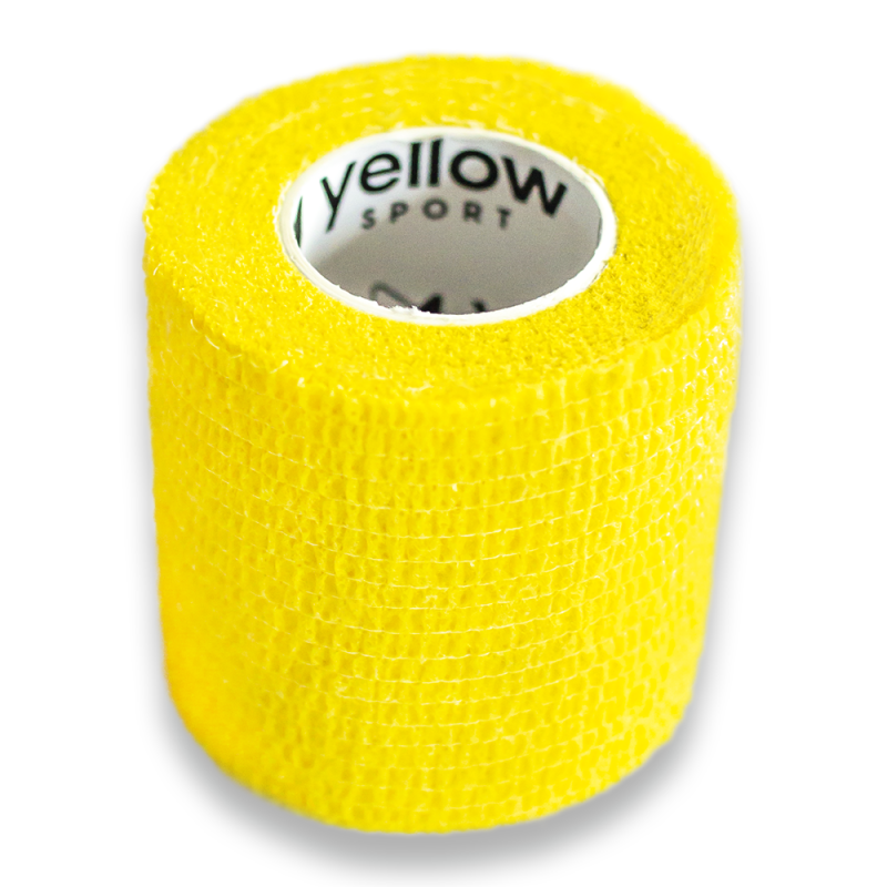 yellowBAND Bandaż Kohezyjny 5cm x 4,5m Żółty