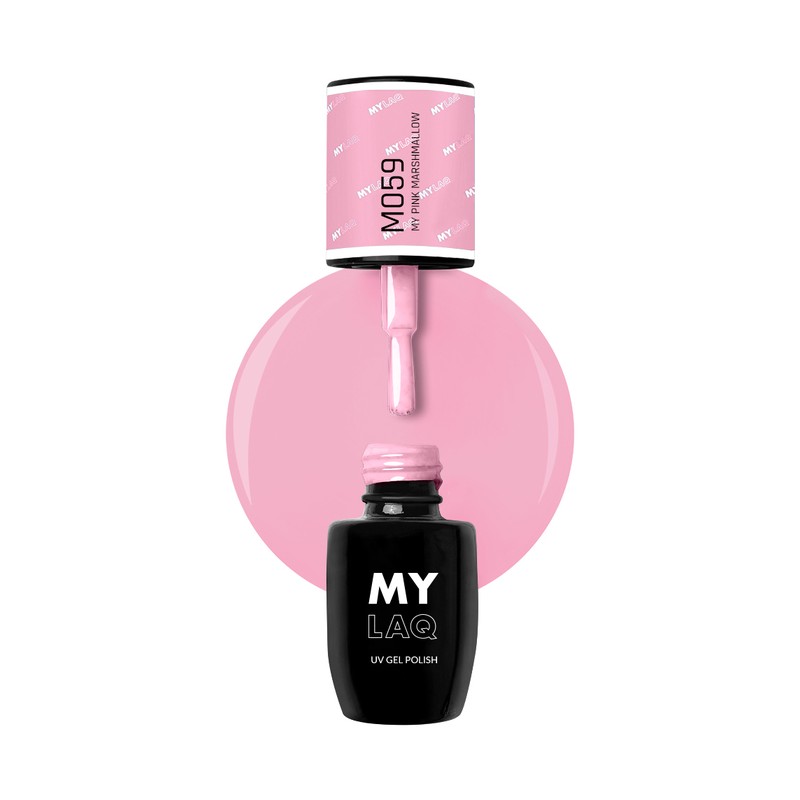 Lakier Hybrydowy MyLaq M059 My Pink Marshmallow 5ml