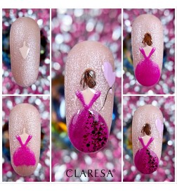 Lakier Hybrydowy Claresa Sparkle 3 5ml